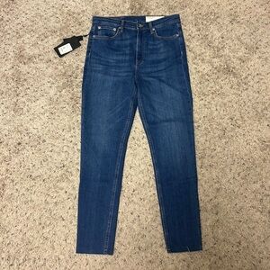rag & bone nwt Nina high-rise ankle skinny